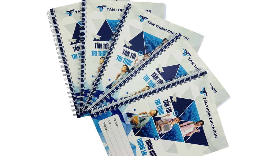In Sổ Lò Xo | In Notebook Theo Yêu Cầu, Giá Rẻ, Lấy Ngay